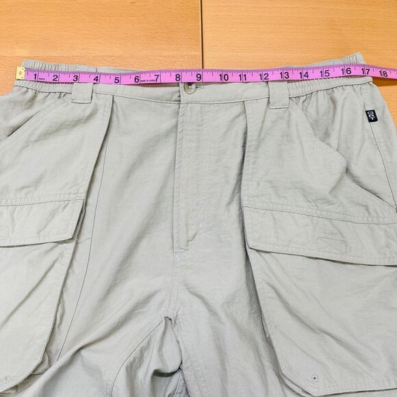 Columbia Sportwear Co. Cargo Pants Men’s Large Khaki Zip-on Legs - Picture 7 of 9